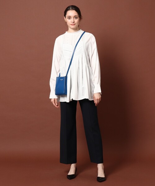 DRESSTERIOR（ドレステリア）の「◆インドレースチュニック（チュニック・レディース・ブラック/オフホワイト/ブルー・38/36）」の15枚目の写真