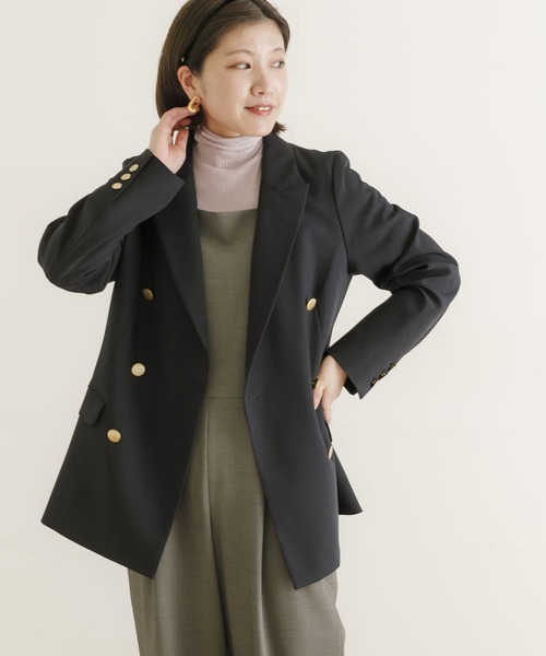 URBAN RESEARCH（アーバンリサーチ）の「『36サイズ』ダブルブレストブレザージャケット（その他アウター・レディース・ネイビー・38/36）」の11枚目の写真