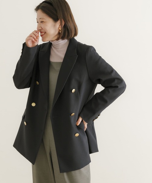 URBAN RESEARCH（アーバンリサーチ）の「『36サイズ』ダブルブレストブレザージャケット（その他アウター・レディース・ネイビー・38/36）」の8枚目の写真