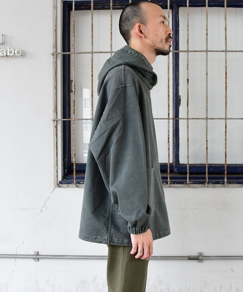 Johnbull（ジョンブル）の「サルベージパーカー（パーカー・メンズ・ナチュラル/オリーブ・SMALL/MEDIUM/LARGE）」の6枚目の写真