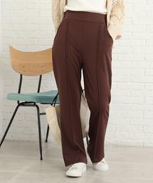 Cutie Blonde | 【S-L】センターシームで美脚見えポンチフレアパンツ(その他パンツ)