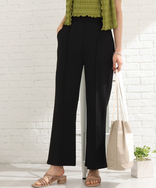 Cutie Blonde（キューティーブロンド）の「◆【S-L】センターシームで美脚見えポンチフレアパンツ（その他パンツ・レディース・ブラック/ダークグリーン/ダークオレンジ/ブルー/黄緑系/ダークブラウン・01/02/03）」の22枚目の写真