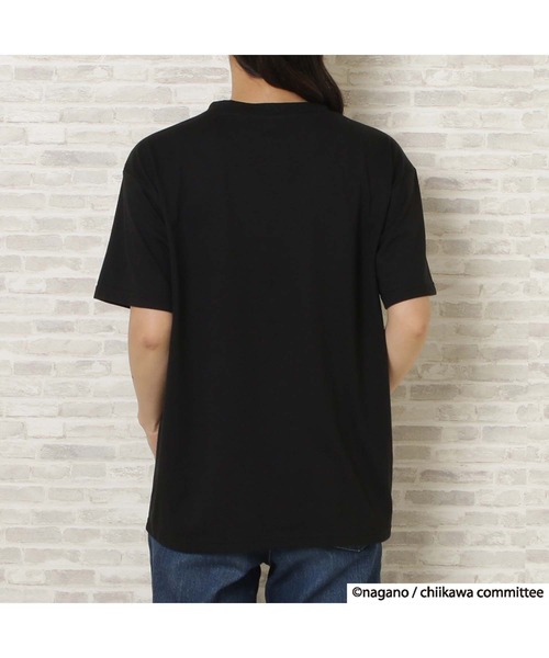 JEANS MATE(ジーンズメイト)の「【別注】ちいかわ プリントTシャツ(Tシャツ/カットソー・レディース・ピンク/サックスブルー/ホワイト/ブラック・FREE)」の19枚目の写真