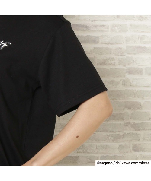 JEANS MATE(ジーンズメイト)の「【別注】ちいかわ プリントTシャツ(Tシャツ/カットソー・レディース・ピンク/サックスブルー/ホワイト/ブラック・FREE)」の20枚目の写真