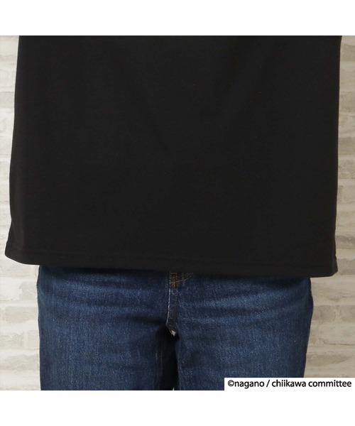 JEANS MATE(ジーンズメイト)の「【別注】ちいかわ プリントTシャツ(Tシャツ/カットソー・レディース・ピンク/サックスブルー/ホワイト/ブラック・FREE)」の22枚目の写真