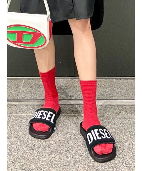 DIESEL(ディーゼル)の「レディース シャワーサンダル(サンダル・レディース・ブラック/レッド/ピンク・38/36)」の17枚目の写真
