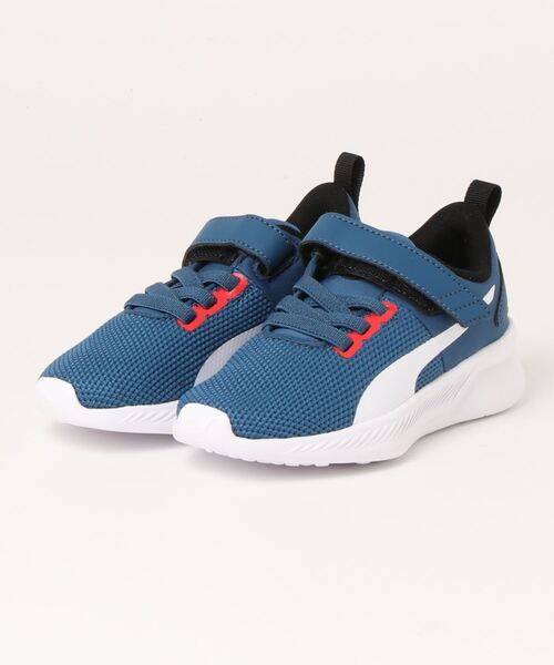 PUMA(プーマ)の「《PUMA》フライヤー ランナー V PS(スニーカー・キッズ・ブルー系その他/ブラック×ホワイト/ブラック系その他/アクア・17.0cm/19.0cm/20.0cm/18.0cm/21.0cm)」の3枚目の写真