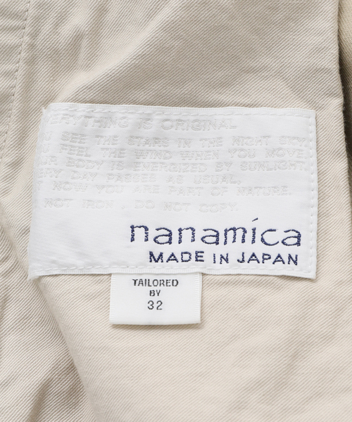 nanamica(ナナミカ)の「【nanamica / ナナミカ】 Wide Chino Pants(その他パンツ・メンズ・ベージュ/ネイビー・30)」の15枚目の写真