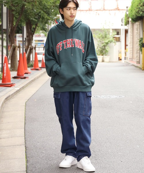 VANS（バンズ）の「VANS/ヴァンズ M OTW Logo Big H SWT パーカー アーチロゴ フーディー（パーカー・メンズ・アッシュ/ネイビー/グリーン・M/XL/L）」の20枚目の写真