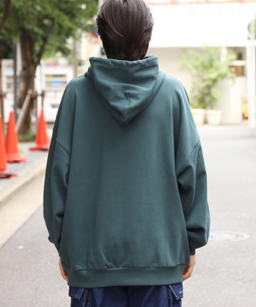 VANS（バンズ）の「VANS/ヴァンズ M OTW Logo Big H SWT パーカー アーチロゴ フーディー（パーカー・メンズ・アッシュ/ネイビー/グリーン・M/XL/L）」の5枚目の写真