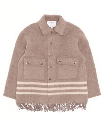 Fringe Blanket Jacket
