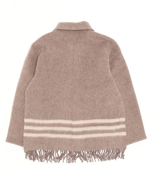 Snow Peak(スノーピーク)の「Fringe Blanket Jacket(その他アウター・メンズ・ブラウン/グレー・LARGE/MEDIUM/SMALL)」の3枚目の写真