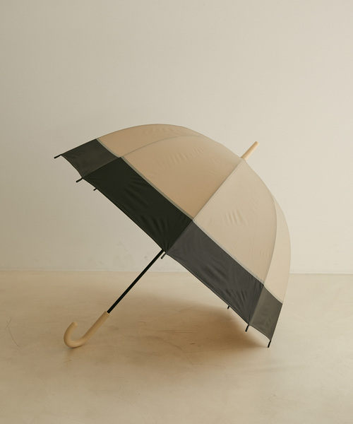 SALON adam et rope'（サロン アダム エ ロペ）の「【SALONオリジナル】ベルドームアンブレラ（ツートンカラー）（長傘・レディース・グレー/ベージュ・FREE）」の19枚目の写真