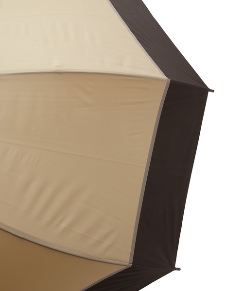 SALON adam et rope'（サロン アダム エ ロペ）の「【SALONオリジナル】ベルドームアンブレラ（ツートンカラー）（長傘・レディース・グレー/ベージュ・FREE）」の12枚目の写真