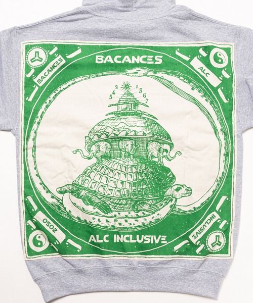 And A（アンドエー）の「AlexanderLeeChang アレキサンダーリーチャン / BLC BANDANA HOODIE SWEAT バンダナ フーディー オーバーサイズスウェットパーカー / BC012202（パーカー・メンズ・ゴールド/グレー/ブラック・MEDIUM/LARGE/X-LARGE）」の9枚目の写真