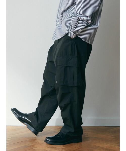 CRAFT STANDARD BOUTIQUE（クラフトスタンダードブティック）の「M65TYPE カーゴパンツ　＊（カーゴパンツ・メンズ・オリーブ/ブラック・M/L/LL）」の6枚目の写真