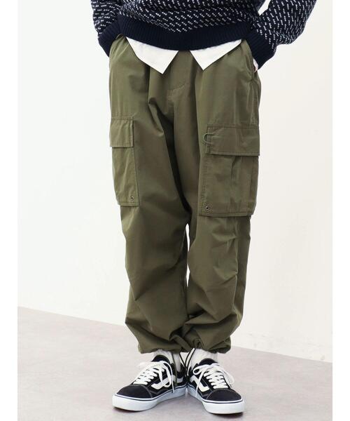 CRAFT STANDARD BOUTIQUE（クラフトスタンダードブティック）の「M65TYPE カーゴパンツ　＊（カーゴパンツ・メンズ・オリーブ/ブラック・M/L/LL）」の9枚目の写真