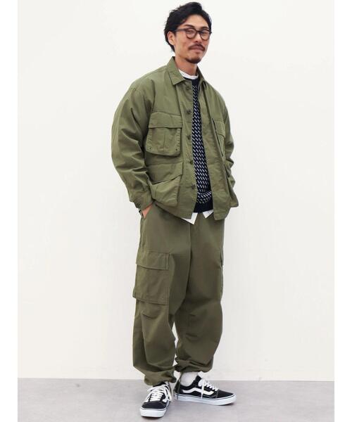 CRAFT STANDARD BOUTIQUE（クラフトスタンダードブティック）の「M65TYPE カーゴパンツ　＊（カーゴパンツ・メンズ・オリーブ/ブラック・M/L/LL）」の11枚目の写真