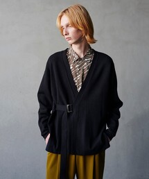 tk.TAKEO KIKUCHI | タイロッケンニットカーディガン（ユニセックスアイテム）(カーディガン/ボレロ)