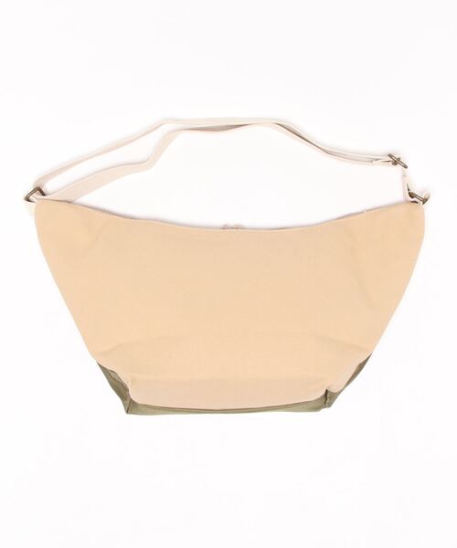 GREEN BOWL（グリーンボウル）の「グリーンボウル【GREEN BOWL】Canvas×Nylon Body Bag（ボディバッグ/ウエストポーチ・メンズ・ベージュ/カーキ・FREE）」の3枚目の写真