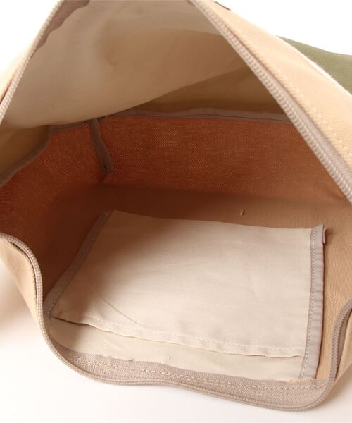 GREEN BOWL（グリーンボウル）の「グリーンボウル【GREEN BOWL】Canvas×Nylon Body Bag（ボディバッグ/ウエストポーチ・メンズ・ベージュ/カーキ・FREE）」の5枚目の写真
