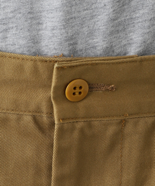 JOURNAL STANDARD J.S HOMESTEAD(ジャーナルスタンダードホームステッド)の「【J.S.Homestead】ヘビーウェポン 2タック オフィサー クロップドパンツ1(チノパンツ・メンズ・アイボリー/ベージュ/ネイビー/キャメル・MEDIUM/SMALL/LARGE)」の18枚目の写真