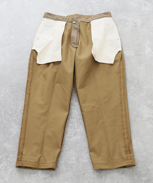 JOURNAL STANDARD J.S HOMESTEAD(ジャーナルスタンダードホームステッド)の「【J.S.Homestead】ヘビーウェポン 2タック オフィサー クロップドパンツ1(チノパンツ・メンズ・アイボリー/ベージュ/ネイビー/キャメル・MEDIUM/SMALL/LARGE)」の21枚目の写真