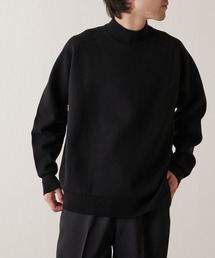 Lui's | ウォッシャブル14G接結編みニット(ニット/セーター)