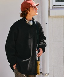 EMMA CLOTHES（エマクローズ）の「アゼ編み ドロップショルダークルーネックプルオーバーニット  EMMA CLOTHES（ニット/セーター）」