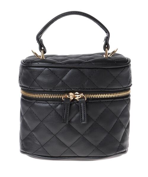 INGNI(イング)の「バニティショルダーBAG(ハンドバッグ・レディース・ブラック/オフホワイト/ベージュ・ONE SIZE)」の4枚目の写真