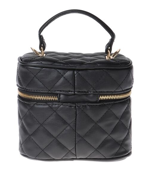 INGNI(イング)の「バニティショルダーBAG(ハンドバッグ・レディース・ブラック/オフホワイト/ベージュ・ONE SIZE)」の6枚目の写真