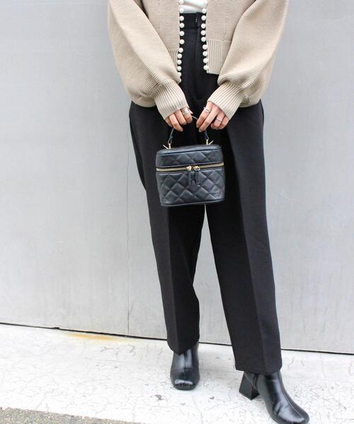 INGNI(イング)の「バニティショルダーBAG(ハンドバッグ・レディース・ブラック/オフホワイト/ベージュ・ONE SIZE)」の13枚目の写真