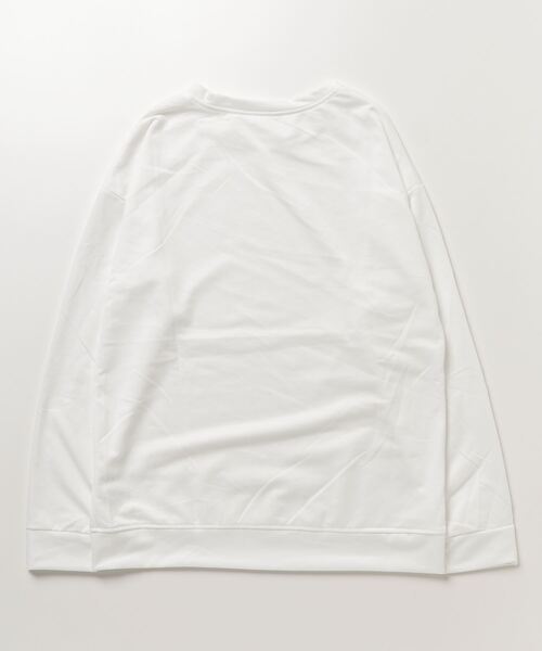 Dream garden(ドリームガーデン)の「YUGA BFシルエットシャツ(Tシャツ/カットソー・レディース・ホワイト/ブラック・FREE)」の22枚目の写真