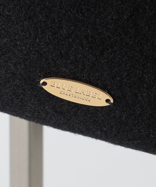 BLUE LABEL CRESTBRIDGE(ブルーレーベルクレストブリッジ)の「ウールベレー帽(ハンチング/ベレー帽・レディース・ピンク/ブラック/ダークネイビー・FREE)」の10枚目の写真