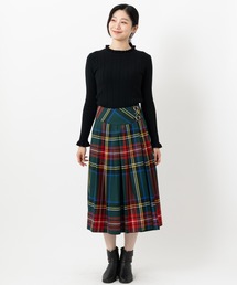 O'Neil of Dublin ウーステッドウール バスク巻きスカート