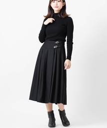 O'NEIL of DUBLIN（オニールオブダブリン）の「O'Neil of Dublin ウーステッドウール バスク巻きスカート（スカート）」