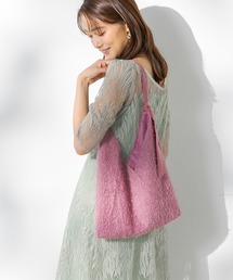 【kaene】ラメジャガード2wayバッグ