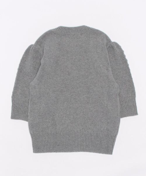 SEE BY CHLOE（シーバイクロエ）の「バブルステッチニット/MULTICOLOR BUBBLE（ニット/セーター・レディース・グレー・M/S）」の2枚目の写真