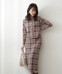 PROPORTION BODY DRESSING | チェックジャガードセットアップ / 1212240007(ワンピース)