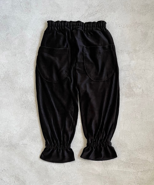 CALMIA（カルミア）の「ニットコールキャンディーパンツ（90～150cm）（その他パンツ・キッズ・チャコール/ワインレッド/ライトブルー・90/100/110/120/130/140/150）」の4枚目の写真