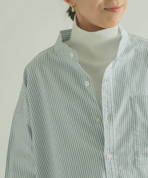 FORK&SPOON(フォークアンドスプーン)の「FORK&SPOON タートルネックカットソー(Tシャツ/カットソー・レディース・オフホワイト/ブラック/ブラック系その他・1)」の16枚目の写真