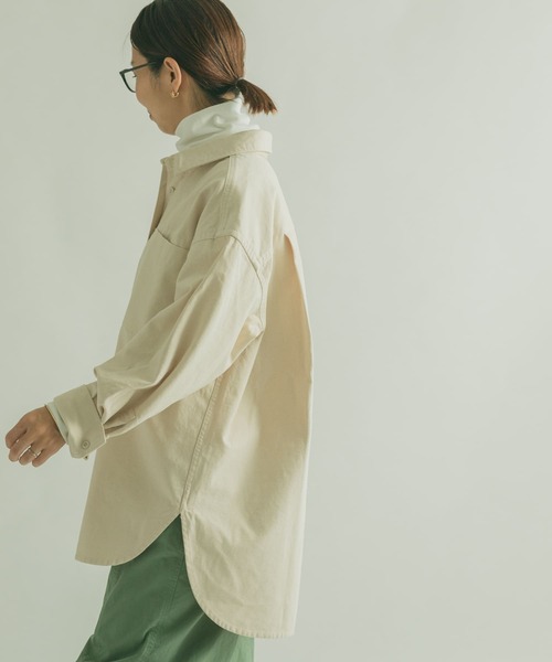 FORK&SPOON(フォークアンドスプーン)の「FORK&SPOON タートルネックカットソー(Tシャツ/カットソー・レディース・オフホワイト/ブラック/ブラック系その他・1)」の13枚目の写真