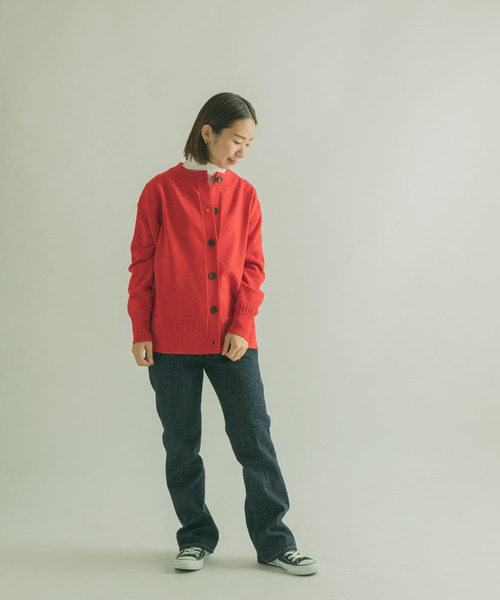 FORK&SPOON(フォークアンドスプーン)の「FORK&SPOON タートルネックカットソー(Tシャツ/カットソー・レディース・オフホワイト/ブラック/ブラック系その他・1)」の5枚目の写真