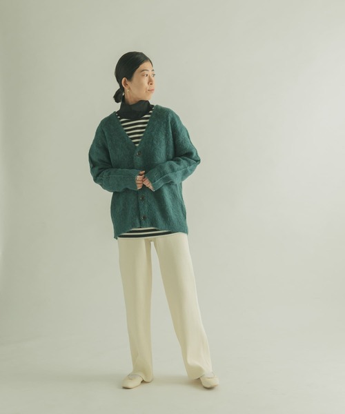 FORK&SPOON(フォークアンドスプーン)の「FORK&SPOON タートルネックカットソー(Tシャツ/カットソー・レディース・オフホワイト/ブラック/ブラック系その他・1)」の18枚目の写真