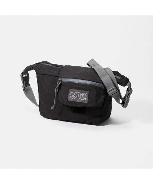 MYSTERY RANCH(ミステリーランチ)の「MYSTERY RANCH A5 ミステリーランチ 6L セキュリティポケット付き 2way ショルダーバッグ(ショルダーバッグ・レディース・ブラック・FREE)」の1枚目の写真