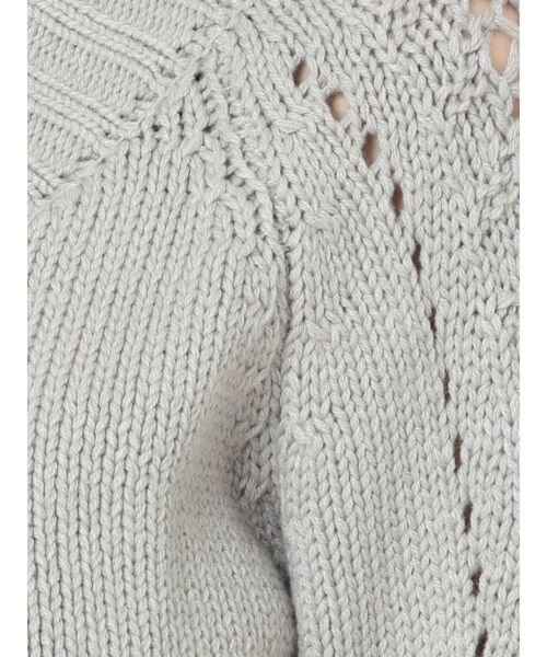 RESEXXY（リゼクシー）の「Vネッククロップドニット【セットアップ着用可能】（ニット/セーター・レディース・ブラック/ブルー/アイボリー・FREE）」の21枚目の写真