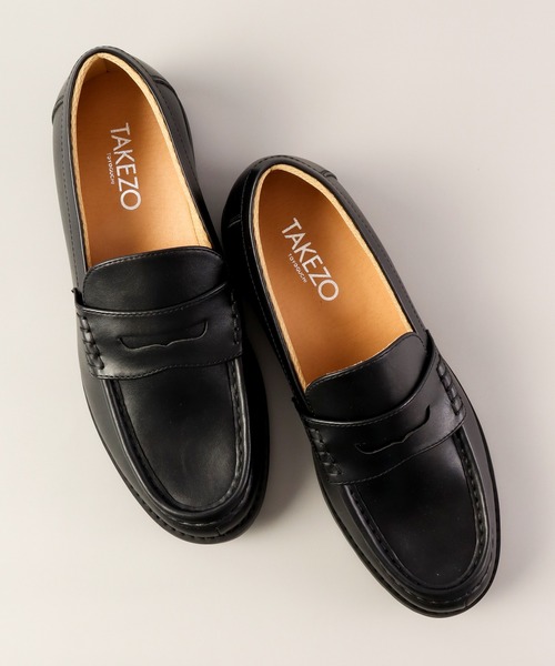 【セール】TAKEZO BMZ監修インソール搭載 モカシン デッキシューズ レースアップ（モカシン/デッキシューズ）｜FUNALIVE（ファンアライブ）