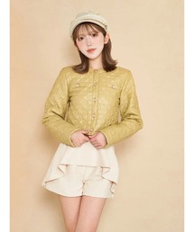 Darich（ダーリッチ）の「ノーカラーライトジャケット（ノー