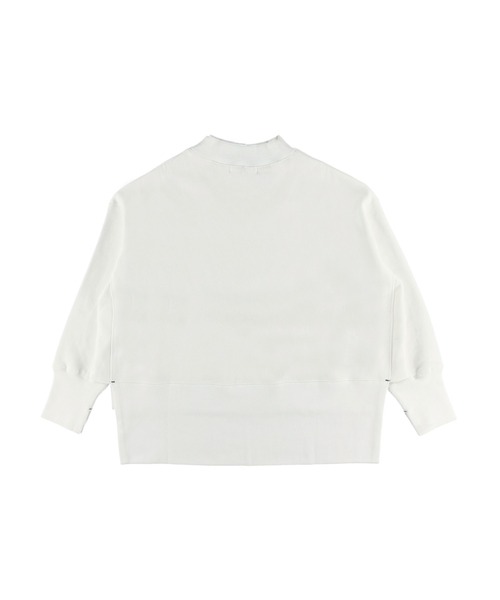 ALEXIA STAM（アリシアスタン）の「High Neck Step Hem Sweatshirt /ハイネックステップヘムスウェットシャツ（スウェット・レディース・オフホワイト/チャコールグレー/ベージュ・FREE）」の22枚目の写真