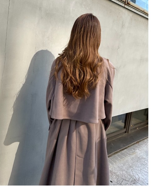 INGNI(イング)の「スタンドカラーケープロングコート(その他アウター・レディース・アイボリー/ライトグレー/モカ・M)」の21枚目の写真